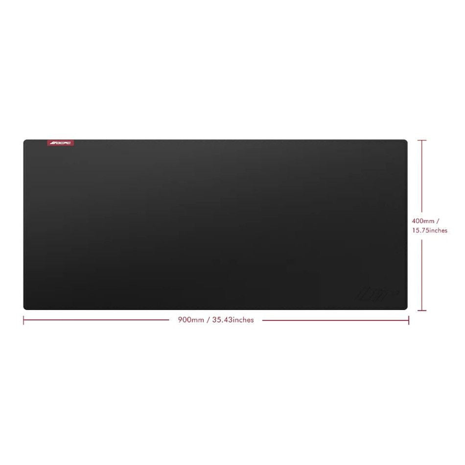 OCPC LTR GAMING MOUSE PAD XL BLACK