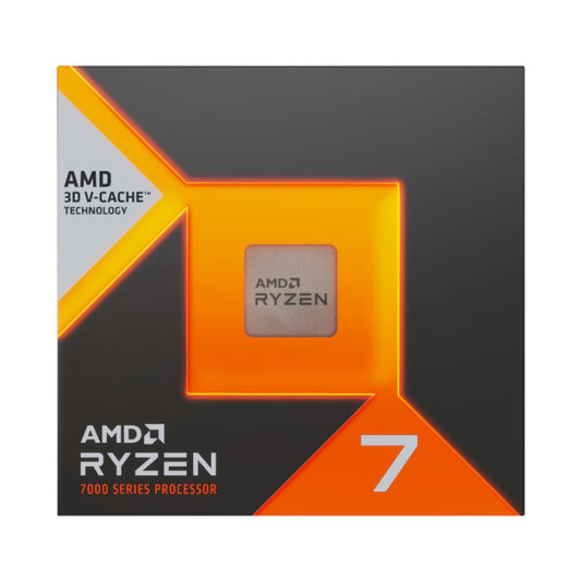 AMD Ryzen 7 7800X3D 5nm SKT AM5 CPU; 8 Core/16 Thread Base Clock 4.2GHz; Max Boost Clock 5.0GHz 40MB Cache; Radeon Graphics; No