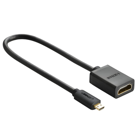 UGREEN 20134-20134 Micro HDMI Male to HDMI Female Adapter - Black