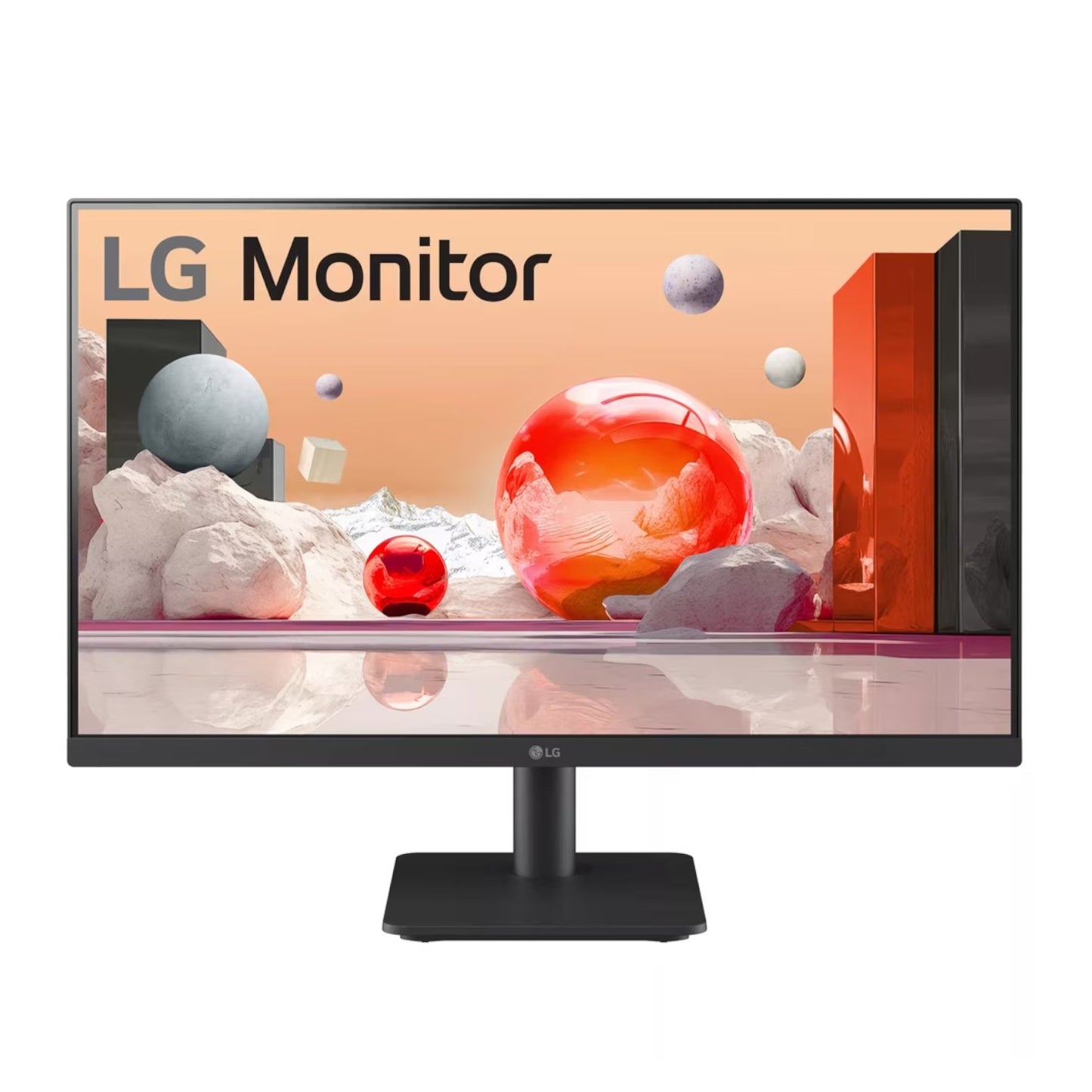 LG Essential 24'' FHD IPS Monitor 100Hz; 1920x1080 IPS; Super Resolution+; 2x HDMI Ports; Tilt Functionality