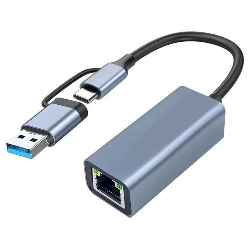 M-Link USB 3.0 & USB-C to Gigabit Ethernet Adapter – RJ45 LAN Converter