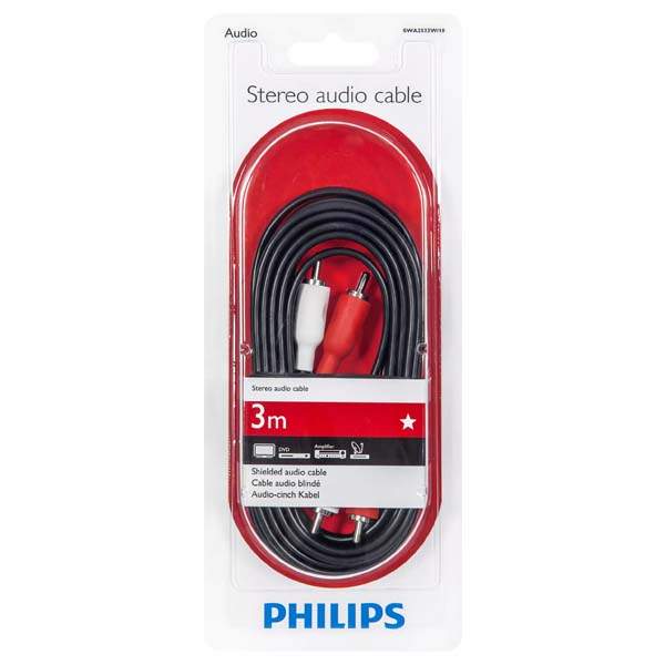 2 RCA TO 2 RCA 3MTR