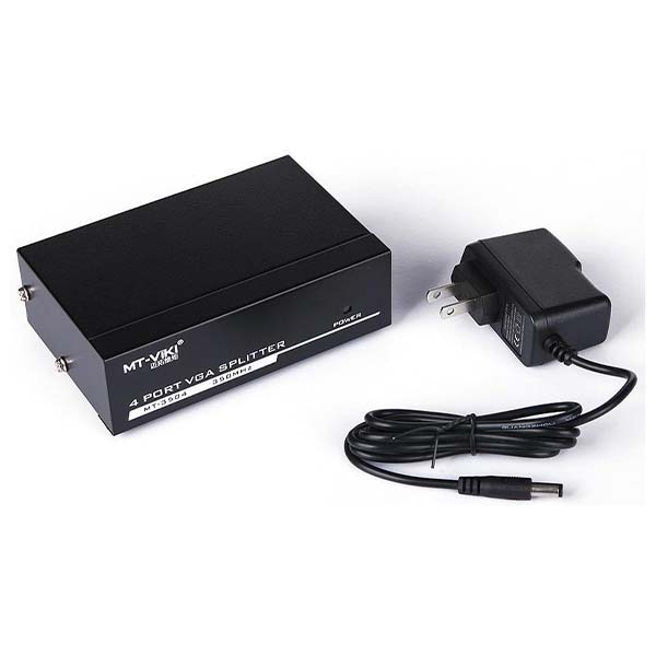 4 WAY VGA SPLTTER 350MHZ