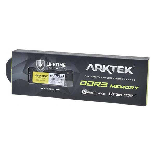 Arktek AKD3S4P1600 4GB DDR3 1600MHz Desktop RAM – UDIMM, CL10, 240-Pin, 1.5V Memory