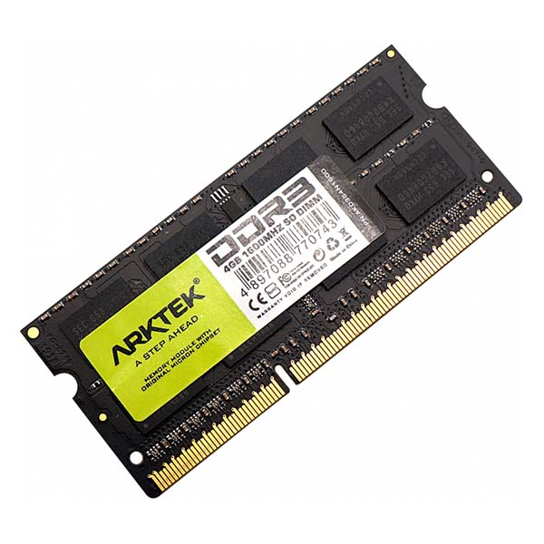 Arktek 4GB DDR3L-1600 1.35V SO-DIMM Memory
