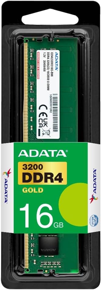 ADATA 16GB DDR4 PC-3200 U-DIMM