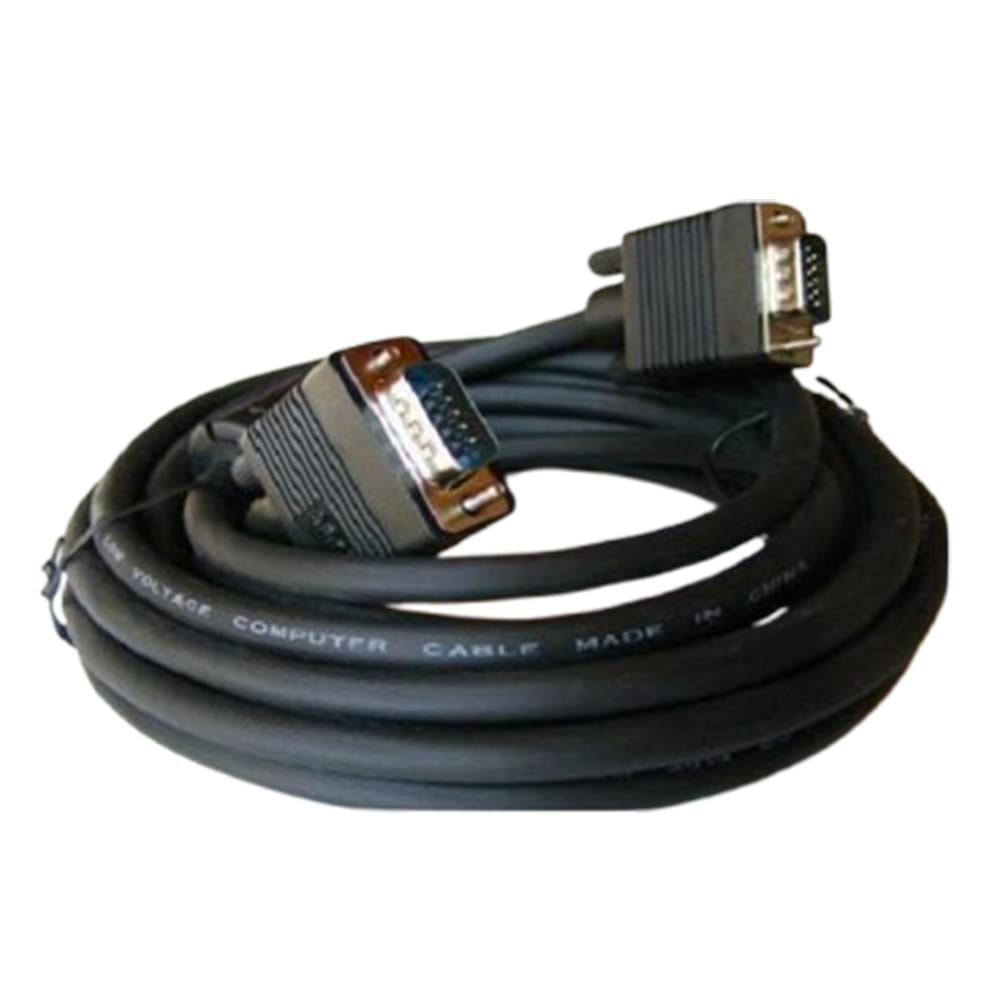 Microworld VGA Cable 15M Male to Male – 15-Pin High-Resolution Video