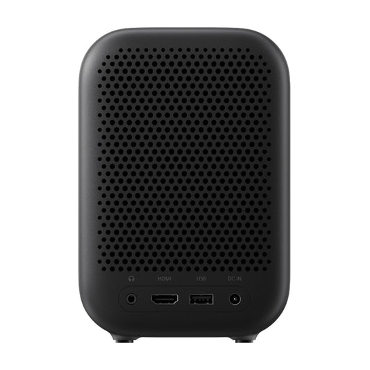 Xiaomi Smart L1 Projector back view with ports on a white background
