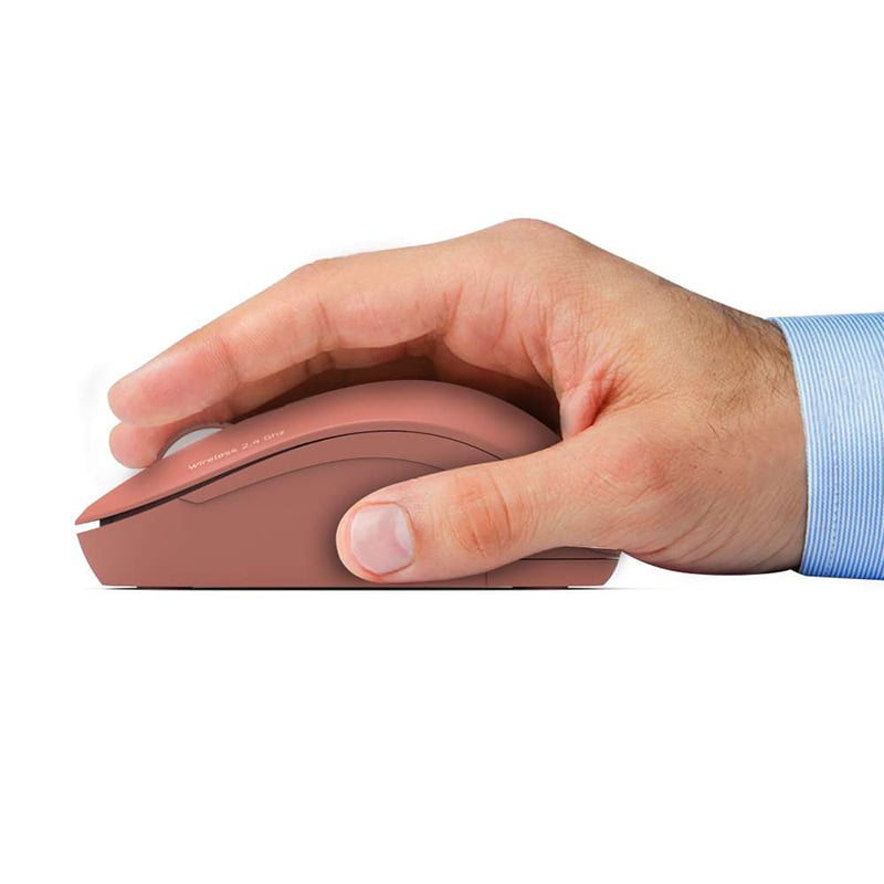 Port Connect Wireless Mouse - Terracotta