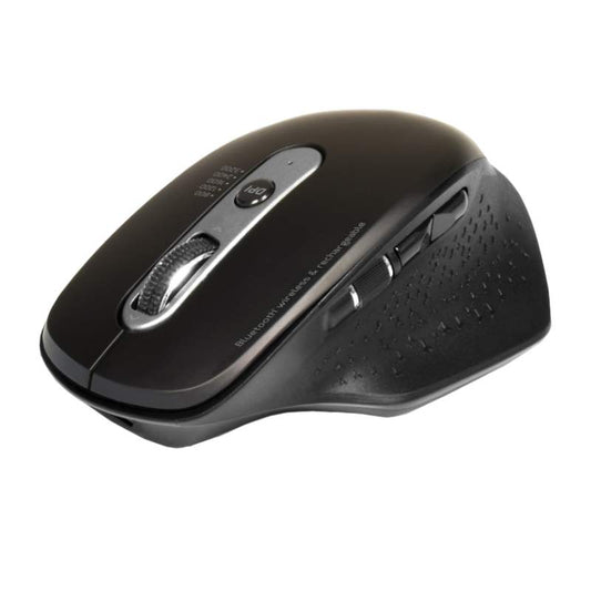 Port Connect Bluetooth Wireless and Rechargeable Executive Mouse - Black