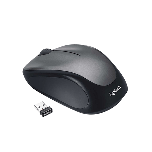 910-002201 - LOGI M235 Wireless Mouse (Dark Grey/Colt Matt) Nano USB receiver 3 buttons Advanced optical.