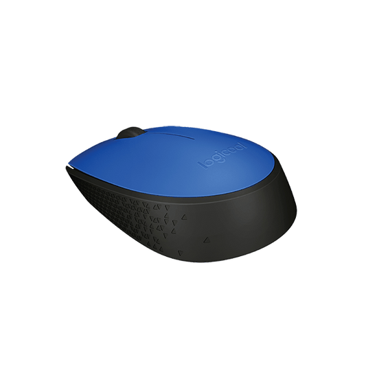 910-004640 - LOGI M171 910-004640  Wireless mouse  (BLUE Nano USB receiver 3 buttons optical .