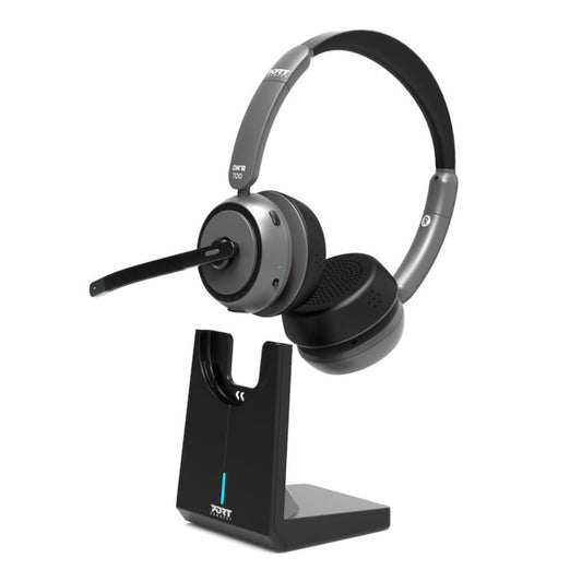 Port Connect ON’R 700 Bluetooth Wireless Headset with Noise Cancellation