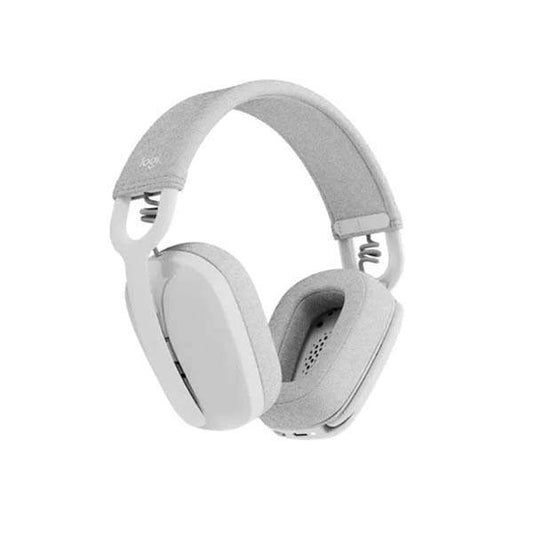 981-001219 - Logitech ZONE VIBE 100 WIRELESS BLUETOOTH HEADSET OFF WHITE - 2 year limited warranty