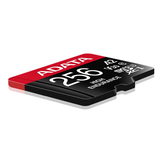 Image showing the UHS-I, U3, V30, A2 speed class ratings on the card.