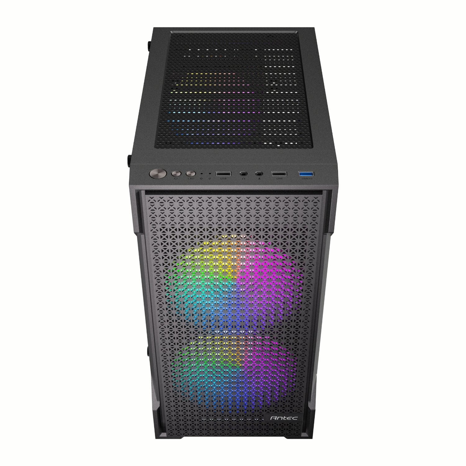 Antec VX100M ARGB Micro-ATX Mini Tower Gaming Chassis – Matrix