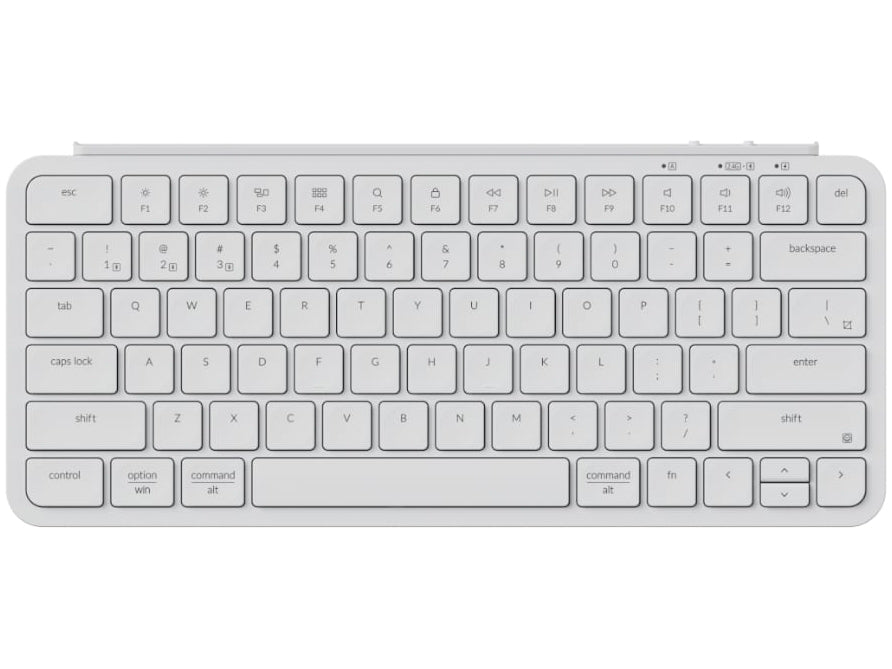 Keychron B1 Pro Ultra-Slim 75% Wireless Keyboard - Ivory White
