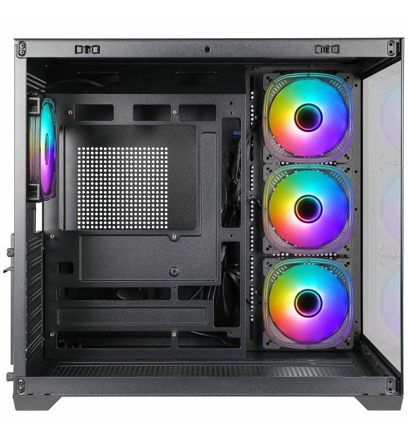 BLACK GAMING CASE NO PSU