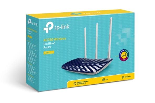 Tp-link AC750 Dual Band Wireless Router with Range Extender Mode