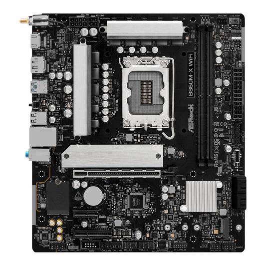 ASRock B860M-X Micro ATX DDR5 Motherboard (PCIe 5 and Wi-Fi 6E)