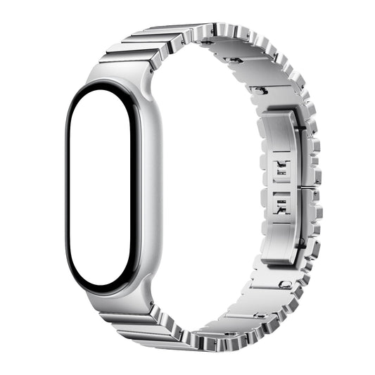 Xiaomi Smart Band 10 Asymmetrical Metal Strap – Silver