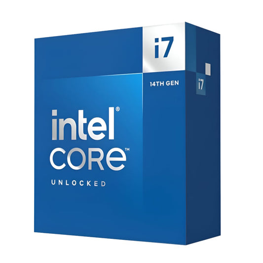 Intel Core i7 14700K Up to 5.6 GHZ; 20 Cores (8P+12E); 28 Thread; 33MB Smartcache; 125W TDP; LGA1700