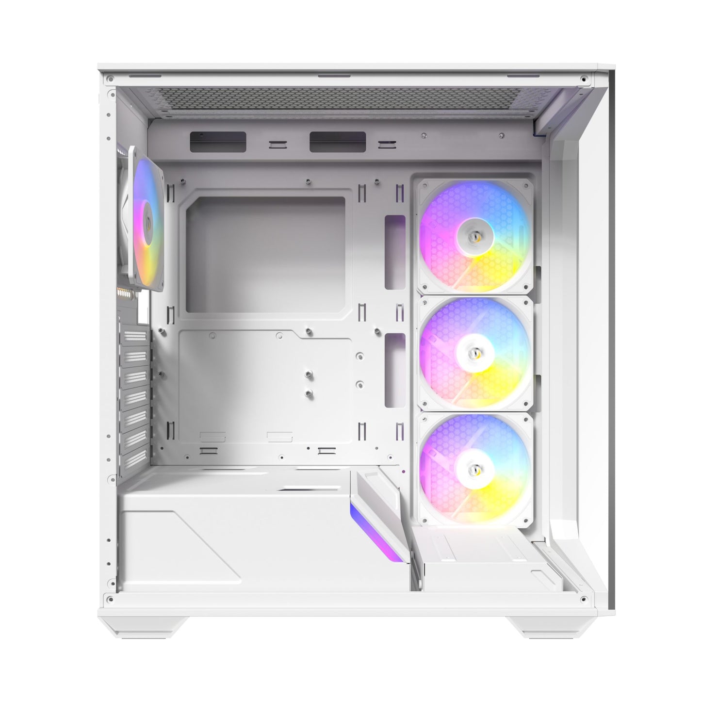 Antec C3 ARGB ATX Mid Tower Gaming Chassis – White