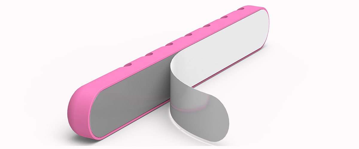 Orico 7 Slot Desktop Cable Clip - Pink