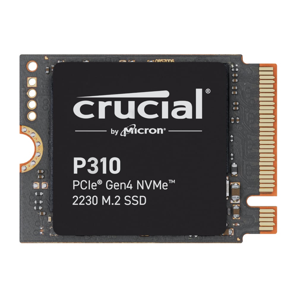 Crucial P310 1TB PCIe Gen4 2230 NVMe M.2 SSD