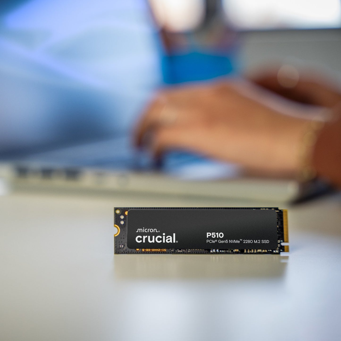 Crucial P510 1TB M.2 Gen5 with Heatsink NVMe 3D NAND SSD