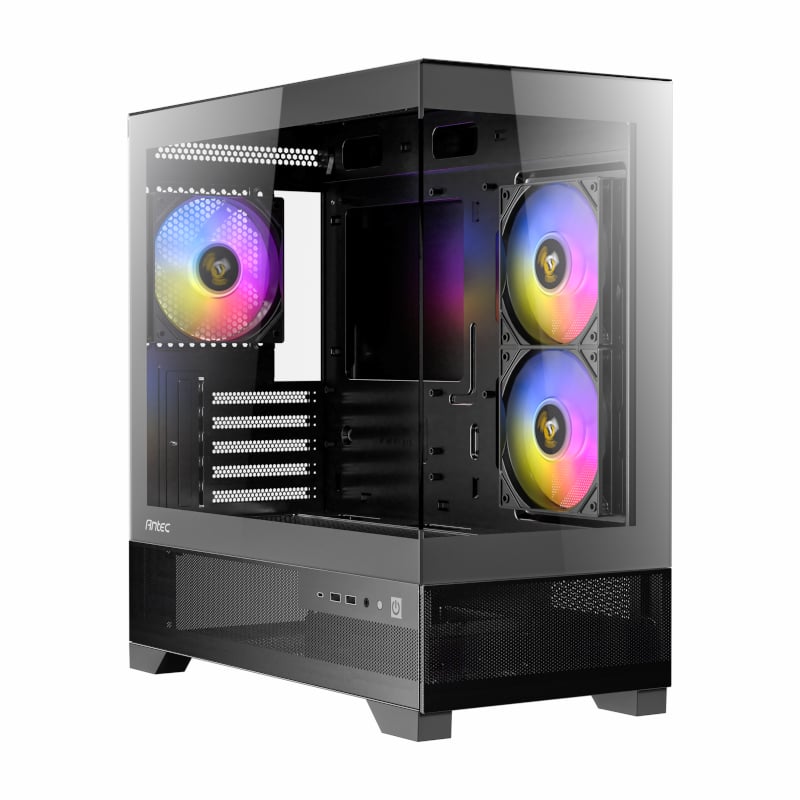 Antec CX500M Micro-ATX | ITX RGB Mini-Tower Gaming Chassis Type-C - Black