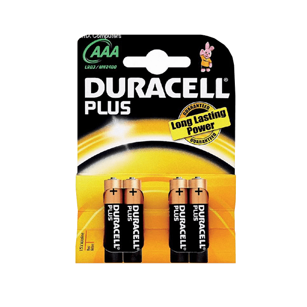 Duracell AAA 4 Pack Batteries