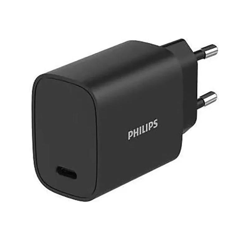 Philips 20W USB-C Wall Charger with PD Fast Charging DLP2629CB/12