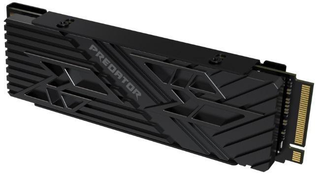 Acer Predator GM7000HS 1TB Gen4 NVMe SSD with Heatsink, PCIe 4x4, up to 7400 MB/s read