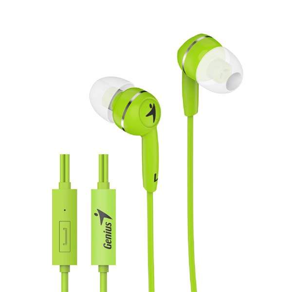 Genius HS320 Green Earphones