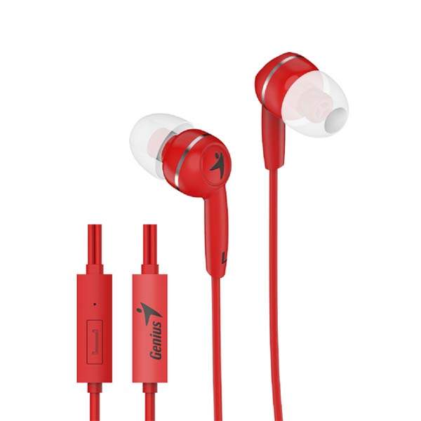 Genius HS320 Red Earphones