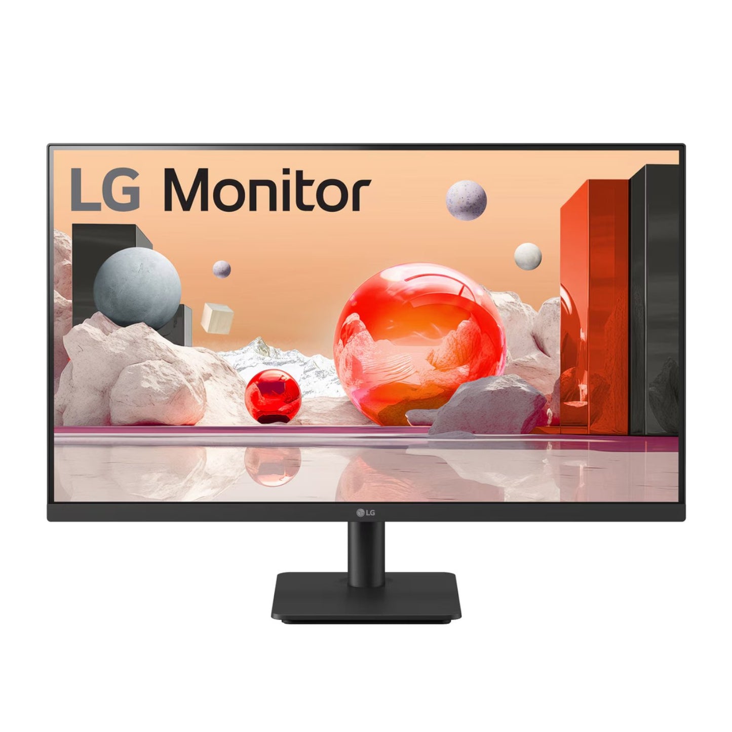 LG Essential 27'' FHD IPS Monitor 100Hz; 1920x1080 IPS; Super Resolution+; 2x HDMI Ports; Tilt Functionality