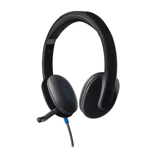 981-000480 - Logitech Headset H540 USB Headset Laser Tuned Drivers Comfortable Padding On Ear Audio Controls  Plug & Play