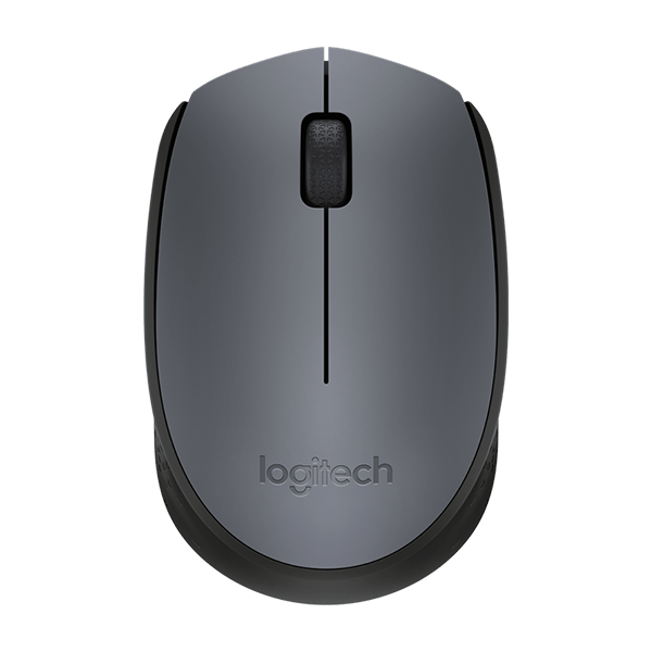 910-004642- Logitech M170 Wireless Mouse - GREY-K - 2.4GHZ
