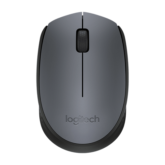 910-004642- Logitech M170 Wireless Mouse - GREY-K - 2.4GHZ