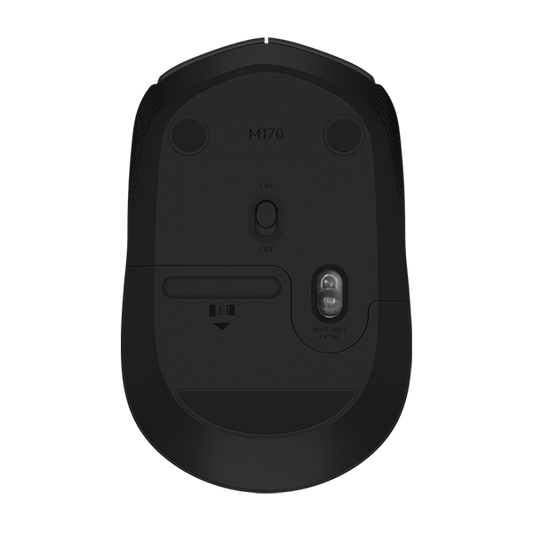 910-004642- Logitech M170 Wireless Mouse - GREY-K - 2.4GHZ
