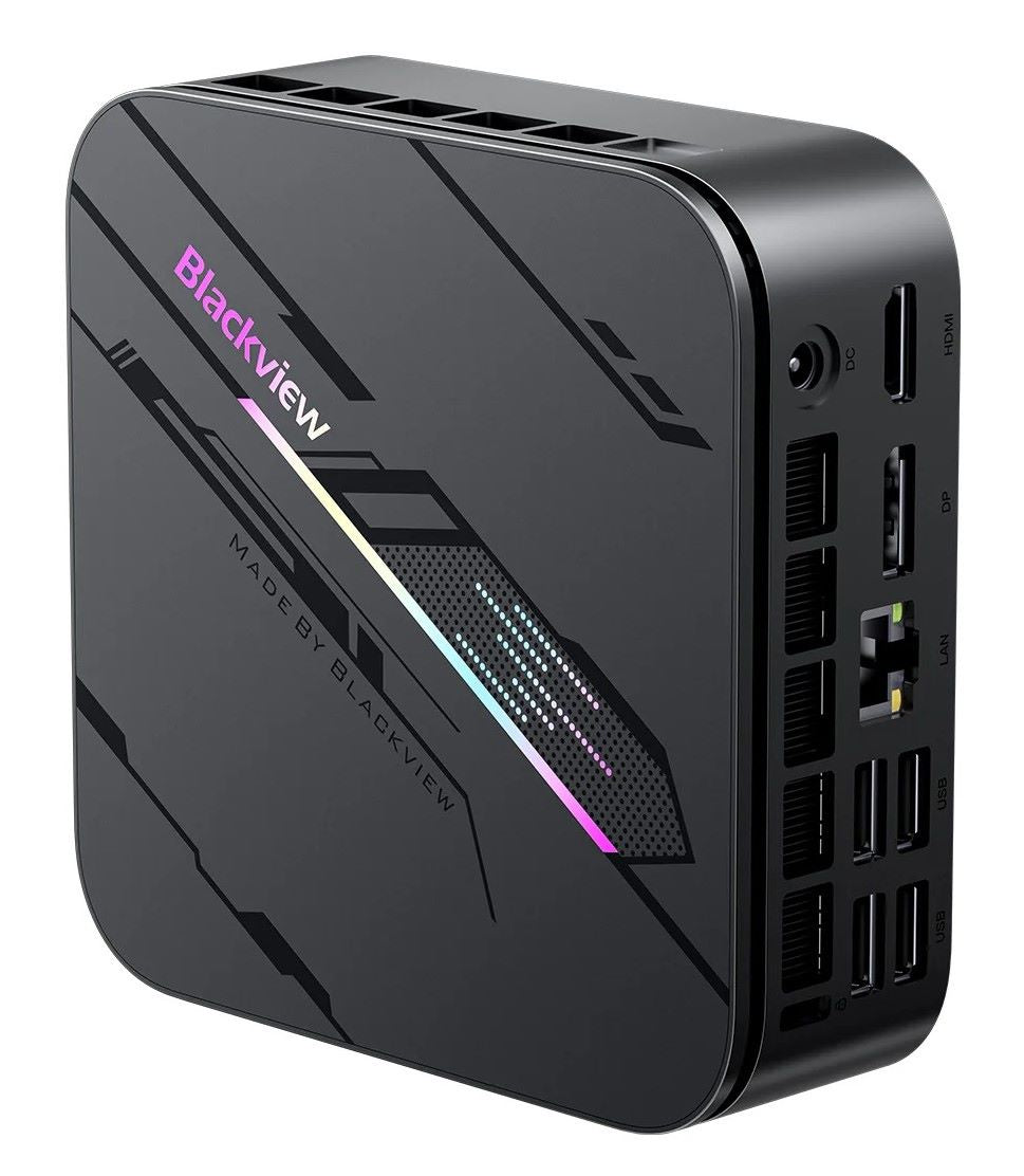 Blackview MP100 Pro Mini PC Intel i9 12900HK 16GB 1TB SSD Triple 4K Display Wi-Fi 6 RGB