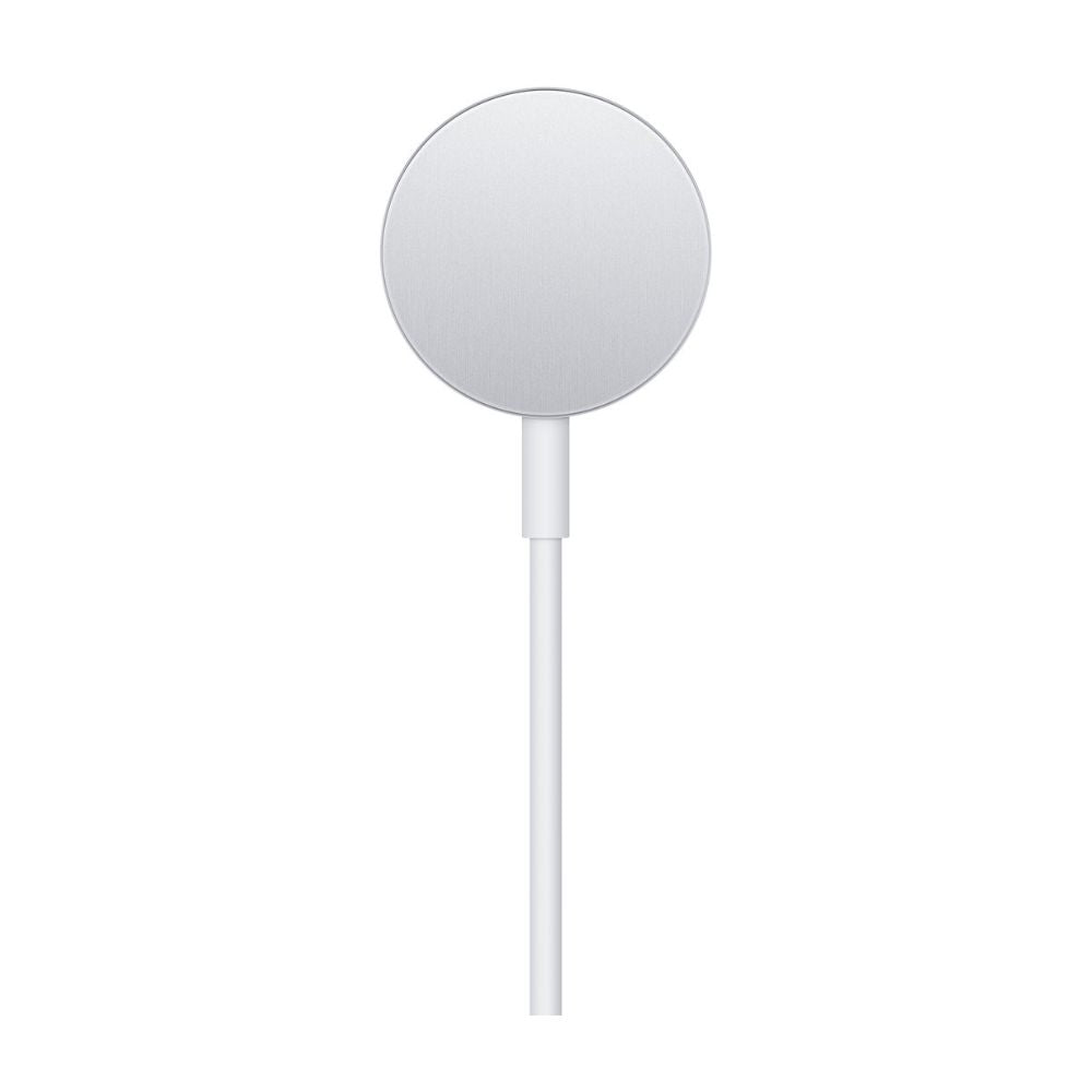 Apple Watch resting on charger during use