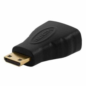 MICROWORLD Mini HDMI Male to HDMI Female Adapter