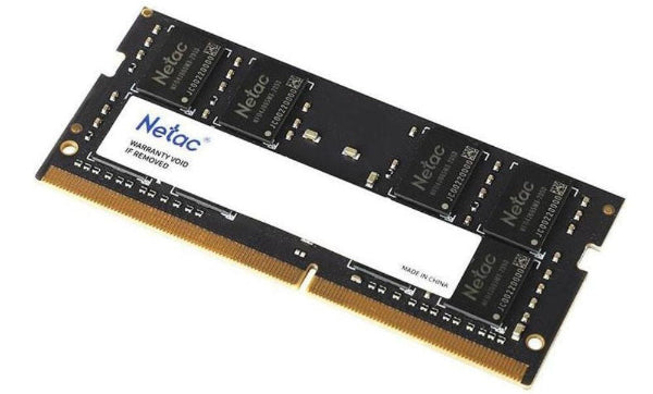 Netac 16GB DDR4 3200MHz SODIMM laptop RAM module, 260-pin, 1.2V CL22, Basic Series