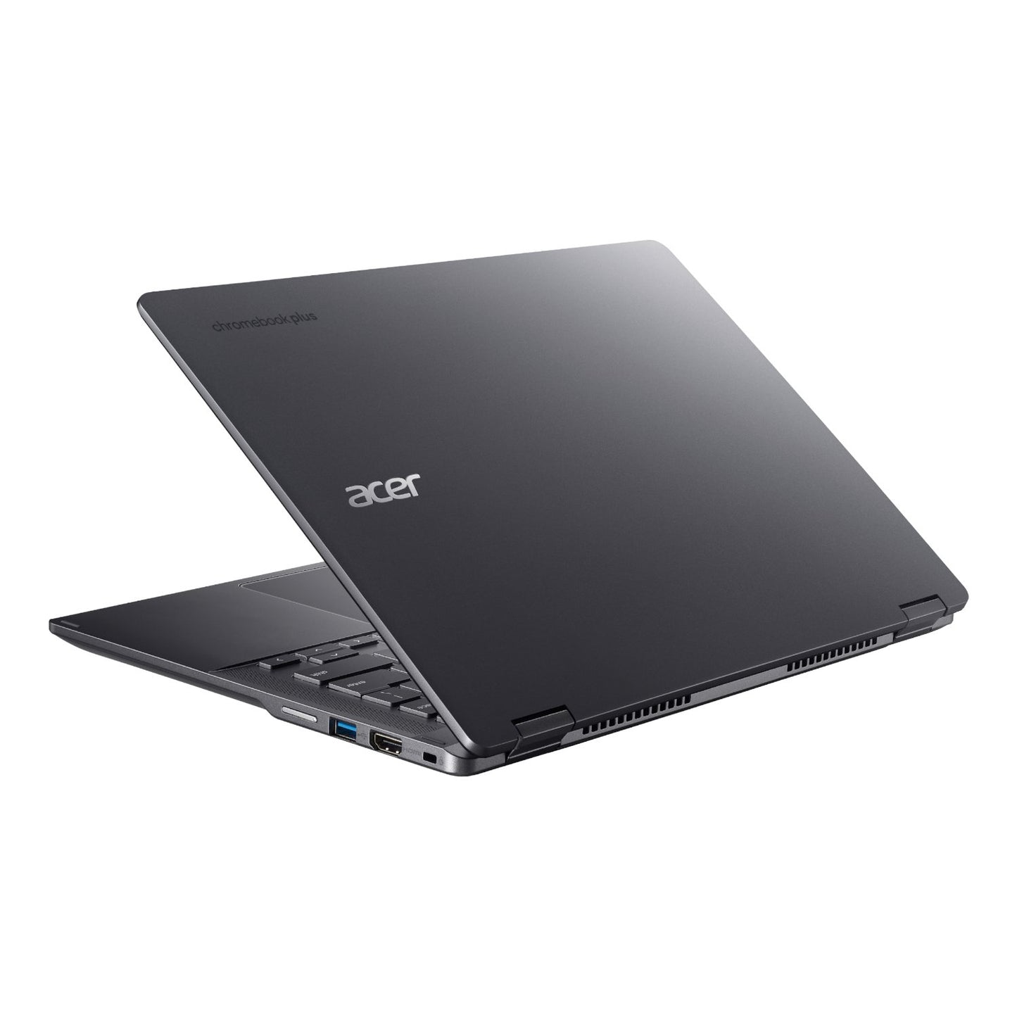 Acer Chromebook Plus Spin 514 14-inch i5 8GB 256GB Chrome OS 2-in-1 laptop with touchscreen and dark chassis