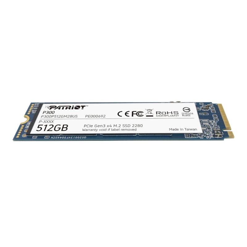 Patriot P300 512GB M.2 PCIe NVMe SSD – Matrix Warehouse Computers