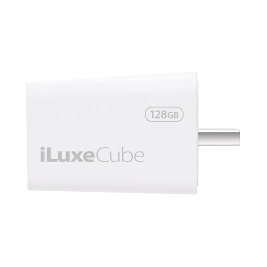 Patriot iLuxe Cube 128GB Type-C Smart Backup Solution - White