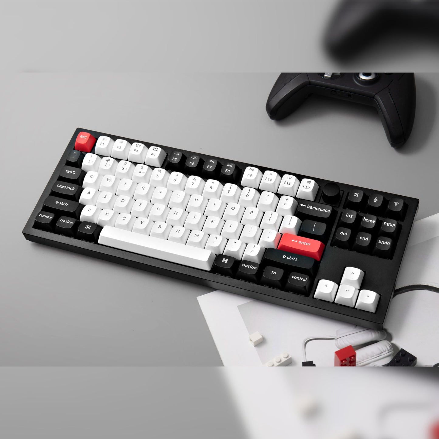 Keychron Q3 HE QMK 80% Wireless Custom Mechanical Keyboard (Nebula Switch) – Carbon Black