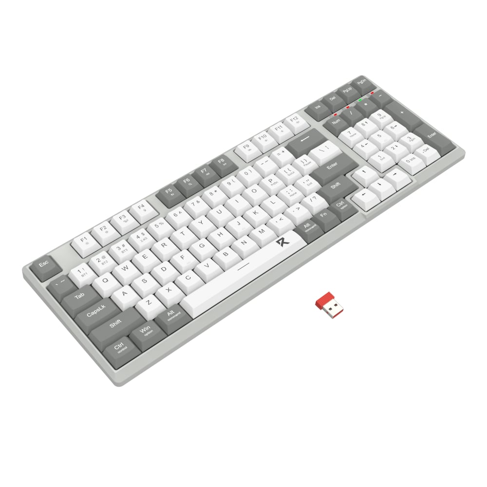 REDRAGON KB SCISSOR KEY 2.4G BT WRS BKWT